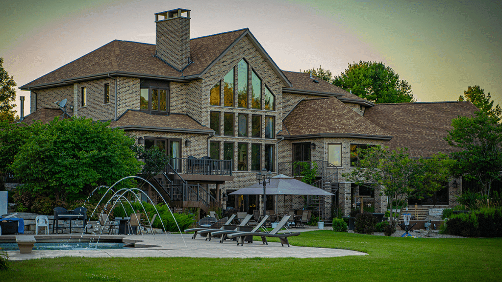 mansion on thelake, luxury, lakeside mansion, michigan, michigan retreats, booking vacation,